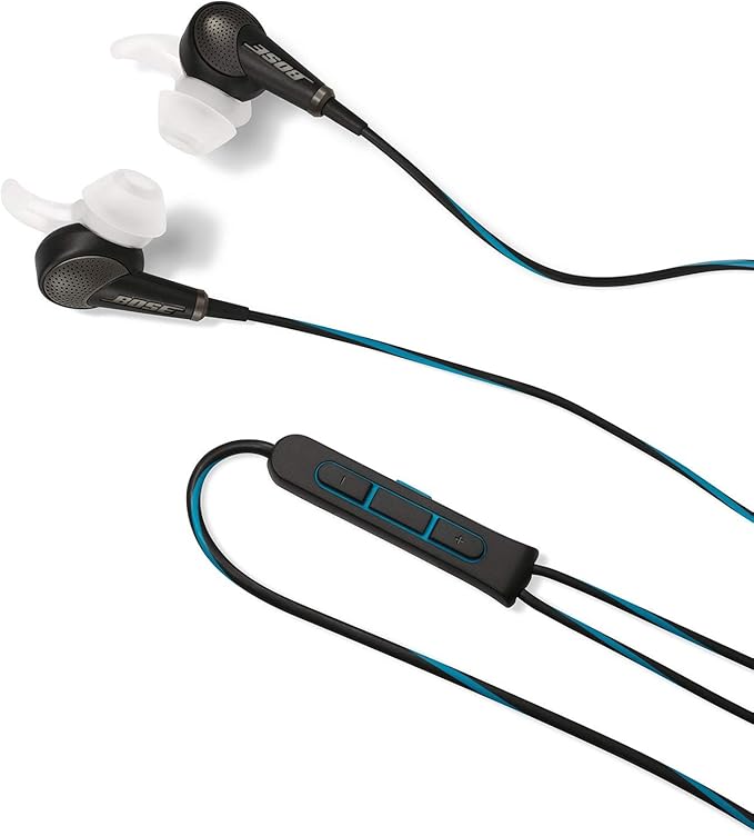 Bose 718840-0010 QuietComfort 20 Acoustic Noise Cancelling Headphones, Samsung and Android Devices, Black (Renewed)
