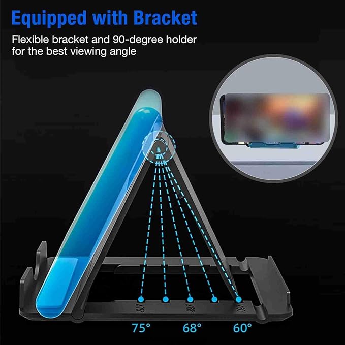 Gaming Keyboard Mouse Converter,USB 2.0 Mobile Gaming Keyboard Mouse Converter Adapter,Bluetooth 4.0,with Adjustable Stand,for Android (Black)