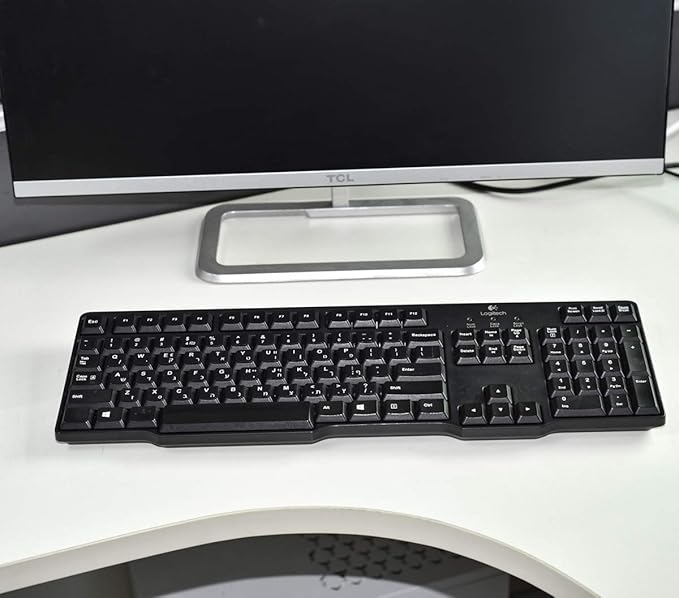 2PCS Hebrew Keyboard Stickers, Hebrew-English Keyboard Letters Replacement Sticker White Font on Black Background for Computer Laptop Notebook Desktop, Matte Keyboard Alphabet Stickers