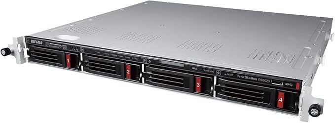 BUFFALO TeraStation WS5420RN 4-Bay Windows Server IoT 2025 1U NAS 48TB (4x12TB) w/HDD Included