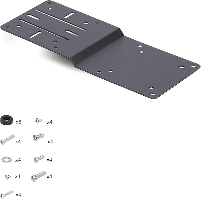 StarTech.com VESA Mounting Bracket for NUC/Thin Clients or Laptop Docking Stations, VESA 75x75/100x100 Compatible