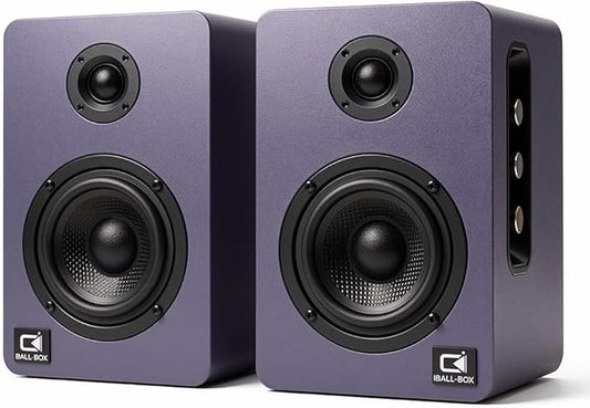 60W Desk Speakers for PC, Bluetooth 5.3 DSP, 24-Bit Optical, USB-C/AUX, Silk-Dome Tweeter, Carbon-Fiber Driver, for Laptop/Mac/Monitor (Slate Blue)
