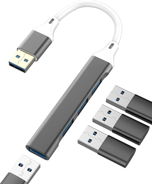 USB 3.0 Adapter (4 in 1)USB port HUB for Apple Imac Laptop Computer MacBook Camera Card Reader External Storage Flash Drive Data Transfer Converter Docking Station Mouse Keyboard Converter Accessories