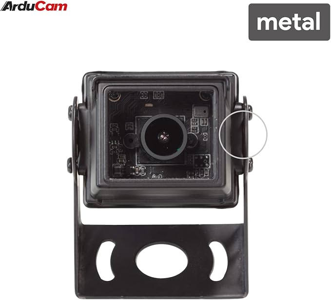 Arducam 1080P IMX291 Low Light USB Camera, 120° Wide Angle Lightburn Camera Module with Waterproof Metal Case