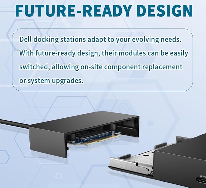 Dell WD19 130W Docking Station, HDMI/Dual DisplayPort, Dell Docking Station with 90W Power Delivery, Dual Monitor Support,Bundle with 130W Adapter, HDMI/DP Cables (Renewed)