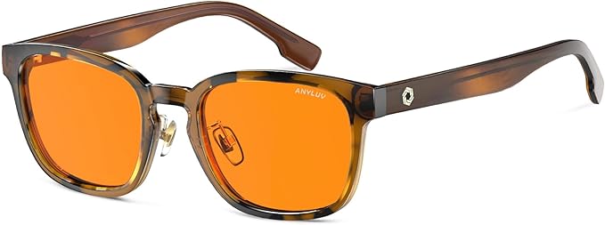 ANYLUV Blue Light Glasses Men Women Computer Gaming Glasses Anti Eyestrain Lightweight Blue Light Blocking Glasses
