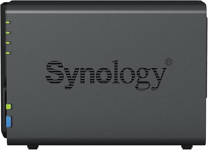 Synology DS223 2-Bay Diskstation NAS (Realtek RTD1619B Quad-Core 2GB Ram 1xRJ-45 1GbE LAN Port) 8TB Bundle with 2 x 4TB Seagate IronWolf NAS HDDs