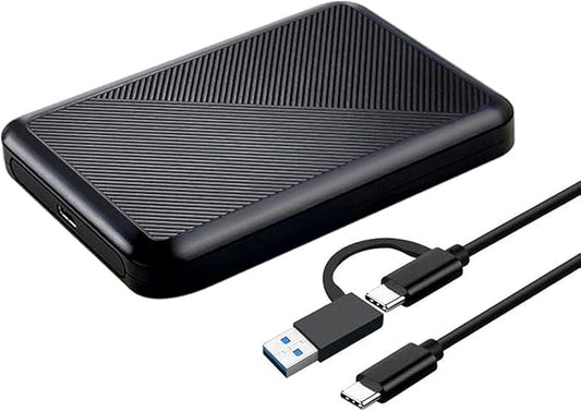750GB Ultra Slim Portable External Hard Drive USB 3.1 Type C HDD Storage for PC, Mac, Laptop, PS4, Xbox one, TKEHD-1531-750