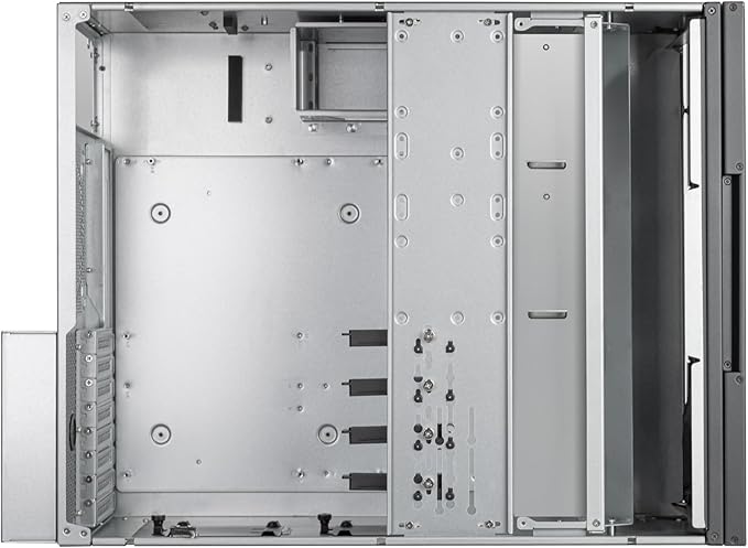 Silverstone Technology RM52 5U Rackmount Server Chassis with Dual 360mm Liquid Cooling Capability, SST-RM52
