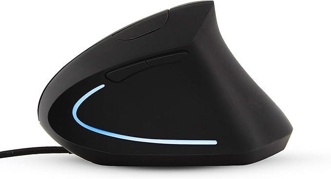 Ai5G Wired Vertical Mouse Adjustable DPI Laptop Desktop Computer Mouse Optical Mice (for Right Hand)