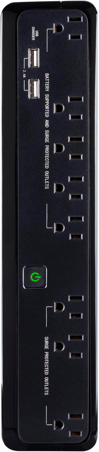 CyberPower SL700U Standby UPS Battery Backup and Surge Protector, 700VA/370W, 8 Outlets, Slim Profile, UL Certified