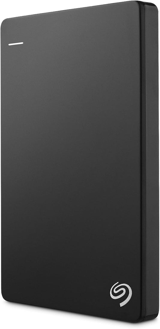 Seagate Backup Plus Slim 2TB External Hard Drive Portable HDD – Black USB 3.0 for PC Laptop and Mac, 2 Months Adobe CC Photography (STDR2000100)