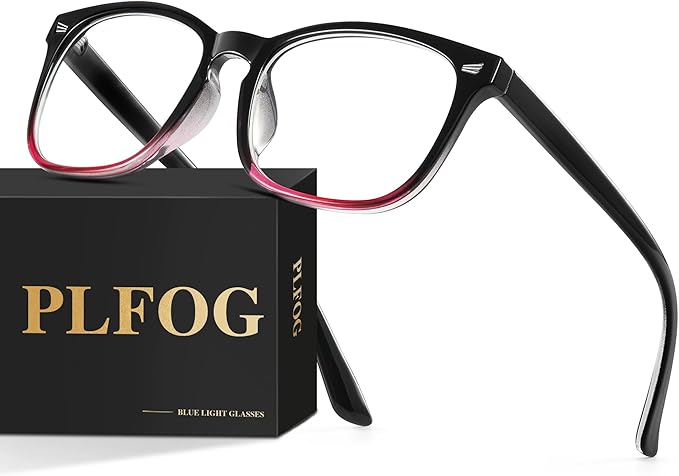 Blue Light Glasses For Woman Men - Anti Eyestrain Computer Gaming Eyeglasses Blue Light Blocking Glasses