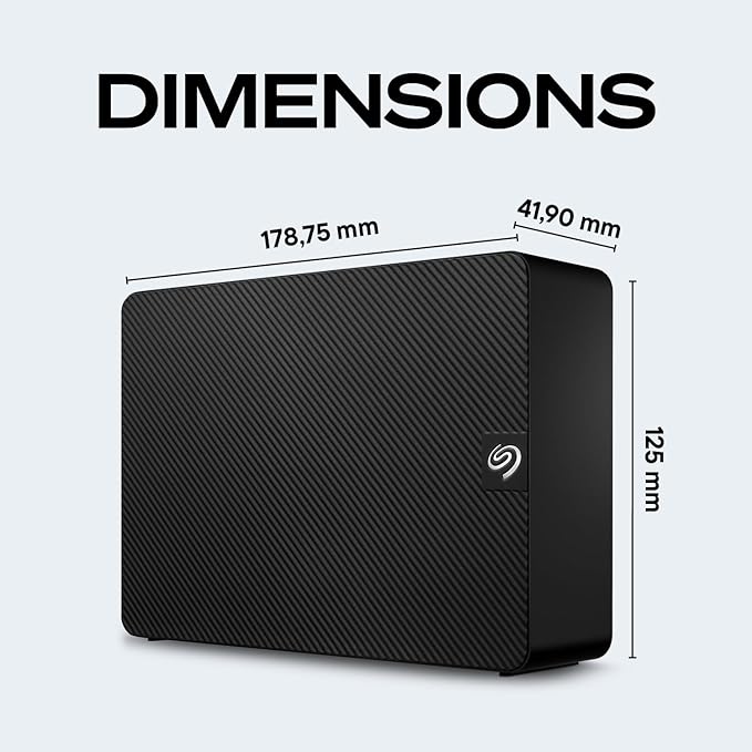 Seagate Expansion 6TB External Hard Drive HDD - USB 3.0, with Rescue Data Recovery Services (STKP6000400)