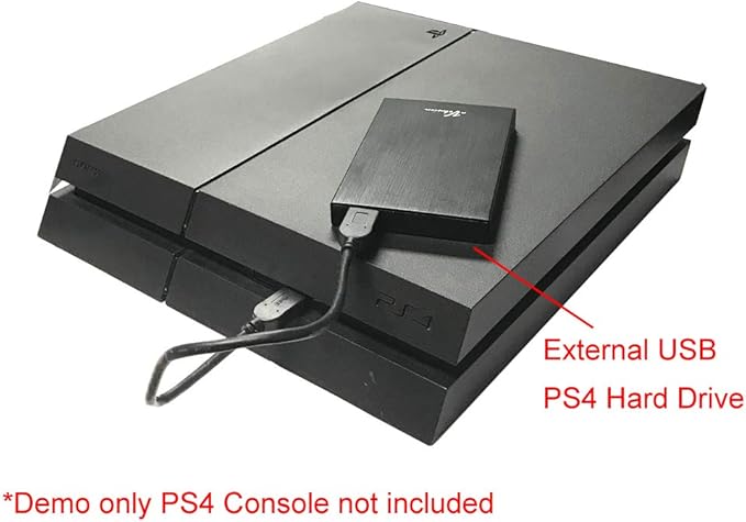 Avolusion HD250U3 1TB USB 3.0 Portable External Gaming Hard Drive (for PS4, Pre-Formatted)