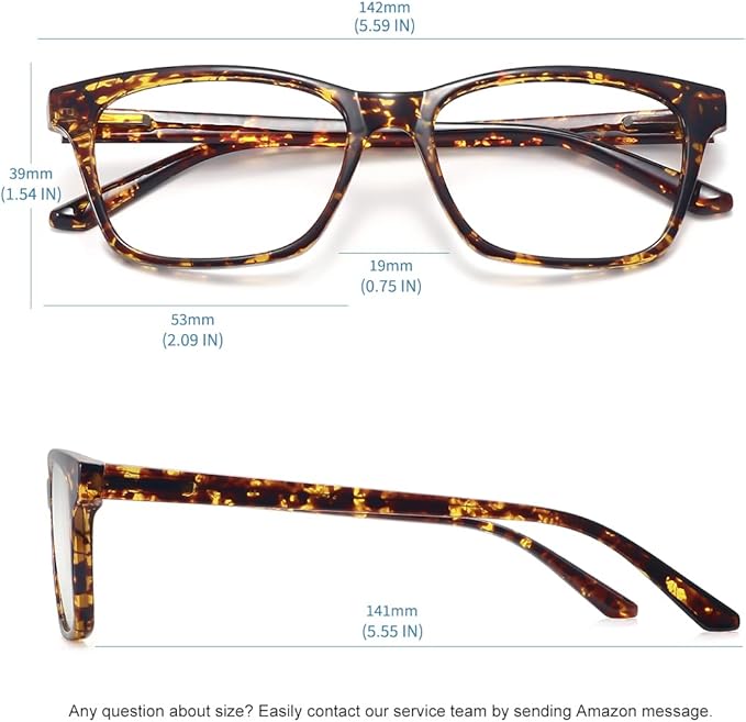 MEETSUN 3-Pack Blue Light Blocking Glasses, Anti Eye Strain Headache, Computer Glasses UV400 (Blue + Clear + Tortoise)