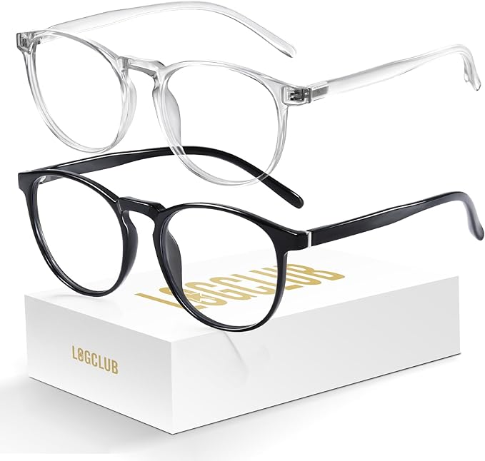 Blue Light Glasses For Woman/Men Blue Light Blocking Glasses, Retro Round Anti Eyestrain Computer Glasses
