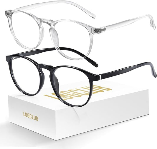 Blue Light Glasses For Woman/Men Blue Light Blocking Glasses, Retro Round Anti Eyestrain Computer Glasses