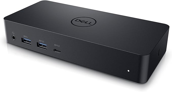 DELL DELLD6000 Universal Docking Station - Black (Renewed)