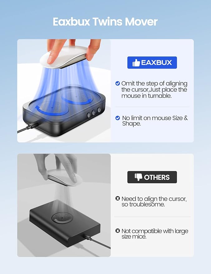 Undetectable Mouse Jiggler,Mouse Mover Jigger Device with LED Screen,Interval Time Adjustable,for Working from Home,Thinking/Taking Notes when Working,Keeps PC Live to lmprove Office Efficiency