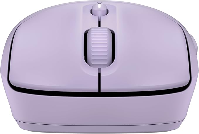 HP 400 Quiet Wireless Mouse, Dual Bluetooth & 2.4GHz, Soft Silicone, Quiet Clicks, Microsoft Wheel, 24-Month Battery, 6000 DPI, Ambidextrous, Eco-Friendly Design, Multi-OS, Purple
