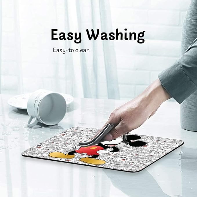 Mouse Pad Cute Design Mousepad Non-Slip Rubber Funny Mat for Gaming and Gift