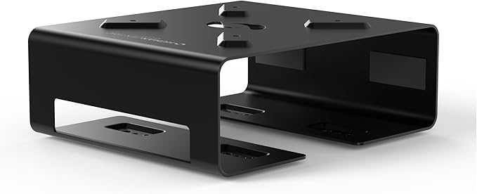 HumanCentric Dual VESA Sleeve Compatible with HP Z2 G9 Mini PC, VESA Mount Between a Monitor Arm and a Monitor, Under Desk or on a Wall, Z2 G9 Mini PC Mount Bracket