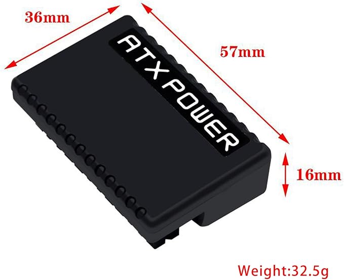 WLGQ ATX 24 Pin 90 Degree Right Angle Male to Female Adapter, Protective Shell for PC Motherboard Power Supply