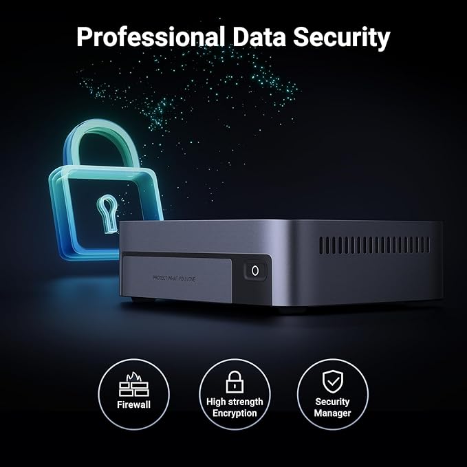 UGREEN NAS DXP480T Plus 4-Bay All-Flash SSD NAS, Intel i5 1235u 10-Core CPU, 8GB DDR5 RAM, Built-in 128G SSD, 10GbE Port, Wi-Fi 6, 4xM.2 NVMe Slots, 8KHDMI, 2xTBT4, Network Attached Storage (Diskless)