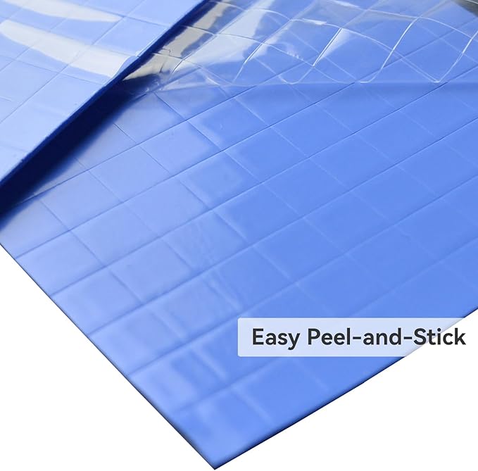 Aairhut Thermal Pad Kit: 4 x 100x100mm Pre-Scored Sheets (0.5mm + 1mm + 1.5mm + 2mm) - Each Yields 100 x 10x10mm Pads for GPU, SSD, Laptop