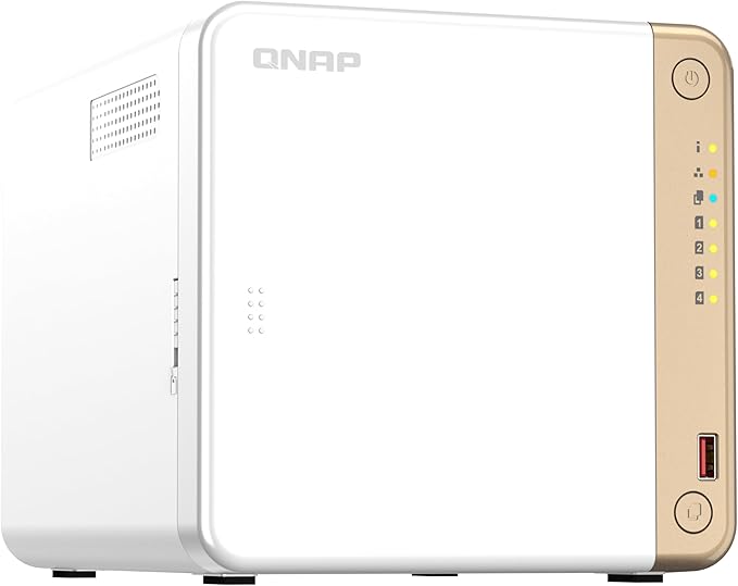 QNAP TS-462-4G NAS Multimedia 2.5GbE Blanco