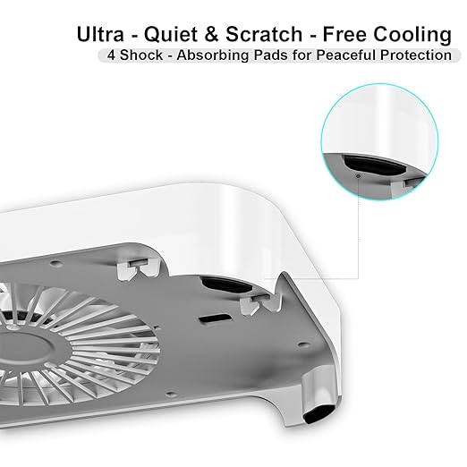 X3 USB Cooling Fan, 18dB Ultra-Quiet 140mm USB PC Fan with Built-in Cable & One-Touch Switch for Router, Receiver, Amplifier, DVR, PlayStation, Xbox, Computer Cabinet Electronics Cooling