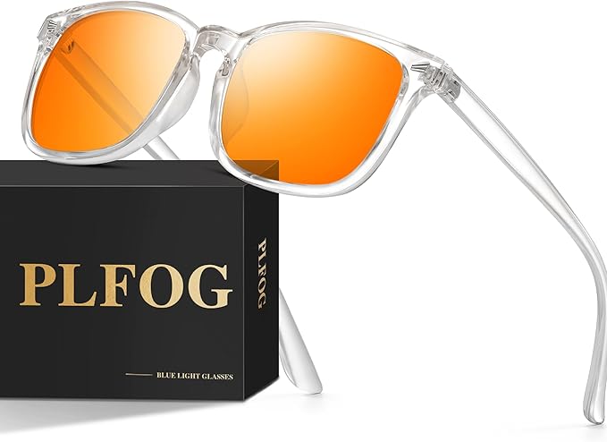 Blue Light Glasses For Woman Men - Anti Eyestrain Computer Gaming Eyeglasses Blue Light Blocking Glasses