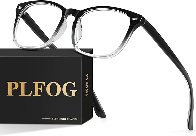 Blue Light Glasses For Woman Men - Anti Eyestrain Computer Gaming Eyeglasses Blue Light Blocking Glasses