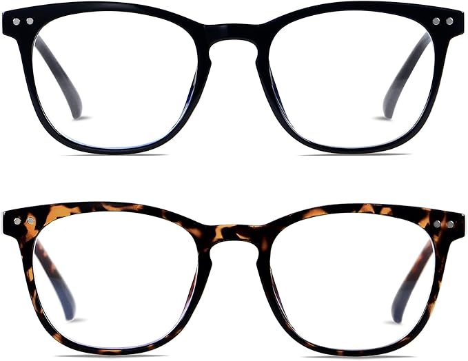 ANDWOOD Blue Light Blocking Glasses Women Men Computer Small Face Clear Bluelight Blocker Eyeglasses Frame