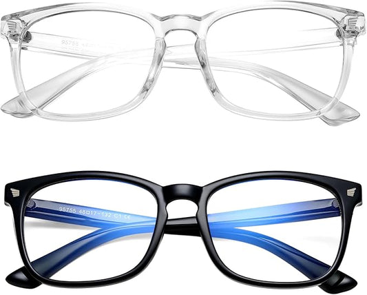 Hycredi Kids Blue Light Blocking Glasses for Boys & Girls – Reduce Eye Strain from Screens, Computer, Gaming, TV & Phone