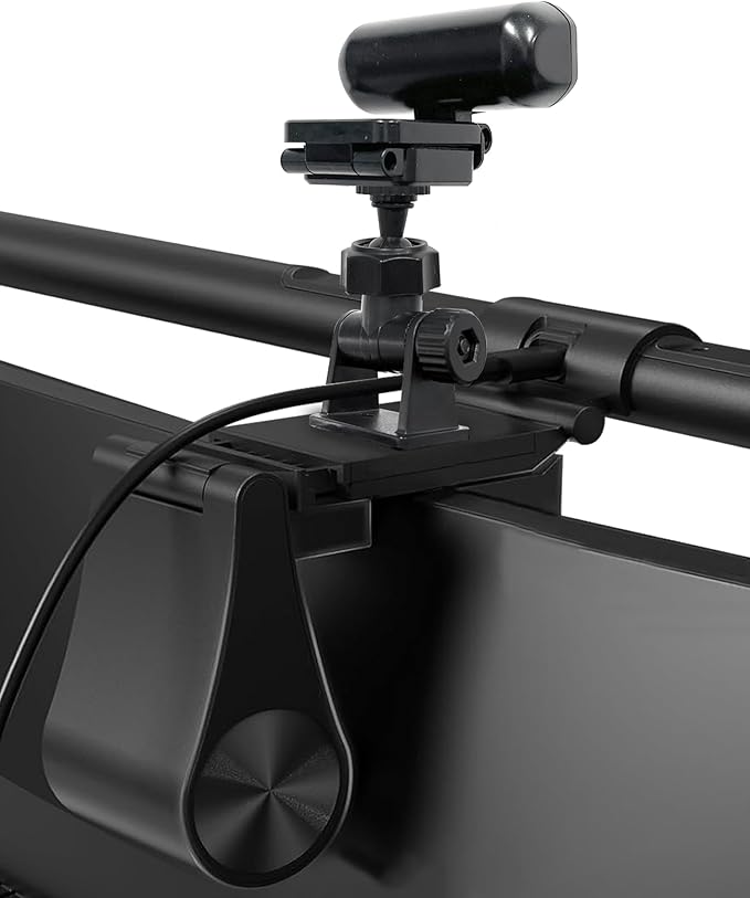 Web cam Accessory ScreenBar Halo, Webcam Stand for Monitor Light Bar Angle Adjustable Computer Light Webcam Mount for BENQ Quntis Monitor Lamp Super Strong Nano Adhesive Mount
