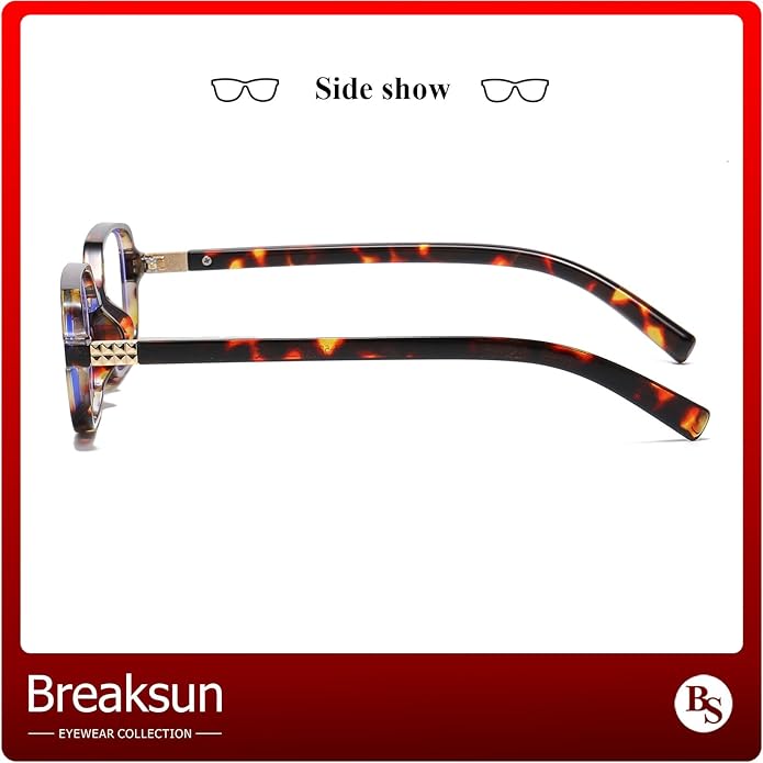 Retro Rectangle Glasses for Women Men Small Square Blue Light Blocking Glasses Vintage Eyeglasses