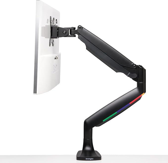 Kensington SmartFit One-Touch Height Adjustable Single Monitor Arm - Black (K59600WW)