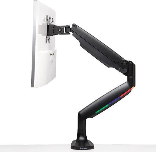 Kensington SmartFit One-Touch Height Adjustable Single Monitor Arm - Black (K59600WW)