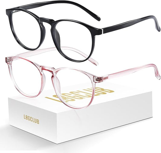 Blue Light Glasses For Woman/Men Blue Light Blocking Glasses, Retro Round Anti Eyestrain Computer Glasses