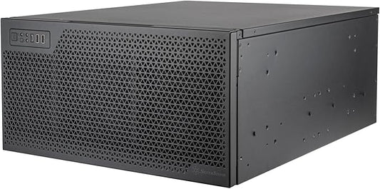 Silverstone Technology RM52 5U Rackmount Server Chassis with Dual 360mm Liquid Cooling Capability, SST-RM52