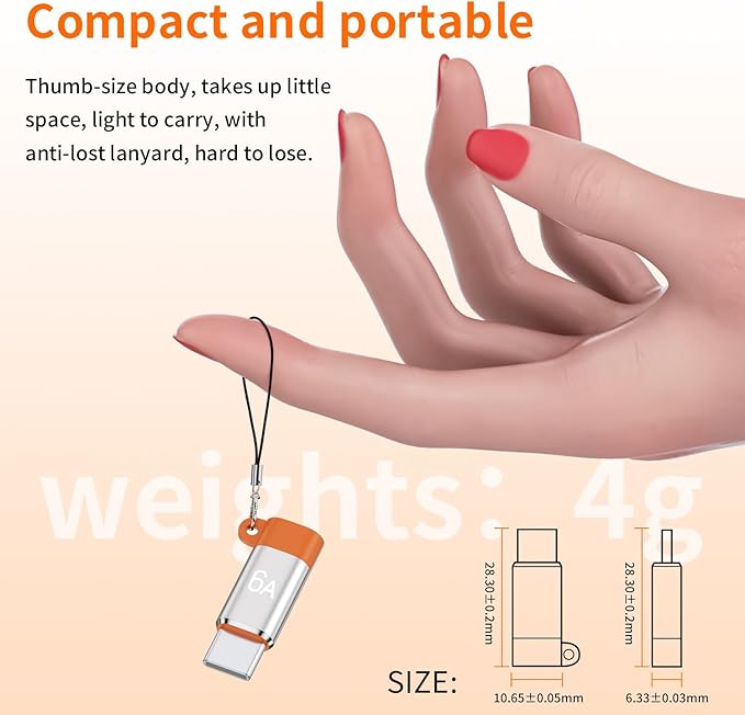 Light-ning to USB C Adapter 2 Pack,PD27W/66W Fast Charging Data Transfer,Light-ning Female to USB C Male,Smart Chip Aluminum Casing for Phone 17/16/15 Series Pad G-alaxy,Not for Headphones/OTG Silver