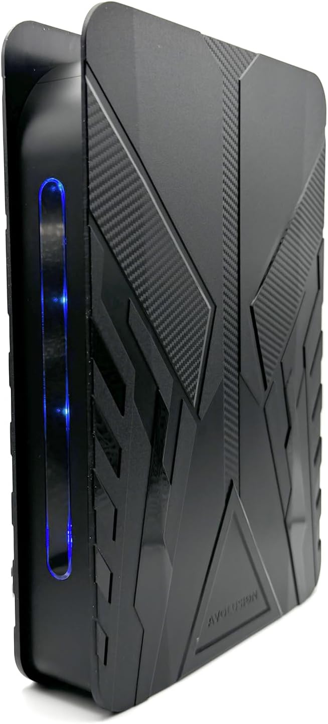 Avolusion PRO-T8 Series 3TB USB 3.0 External Gaming Hard Drive for PS5 Game Console (Black) - 2 Year Warranty (Renewed)