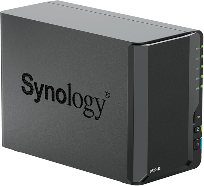 Synology DS224+ 2 Bay NAS Desktop: Efficient Storage Solution