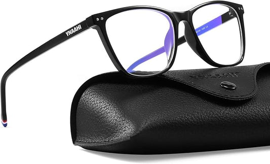 Blue Light Glasses for Men Women, 99% Blue Light Blocker, UV Protection. Ideal for Computer Use, Gaming, Reading.