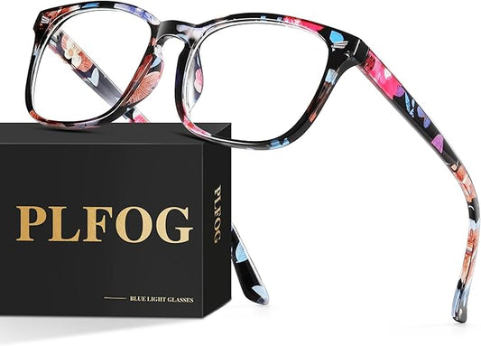 Blue Light Glasses For Woman Men - Anti Eyestrain Computer Gaming Eyeglasses Blue Light Blocking Glasses