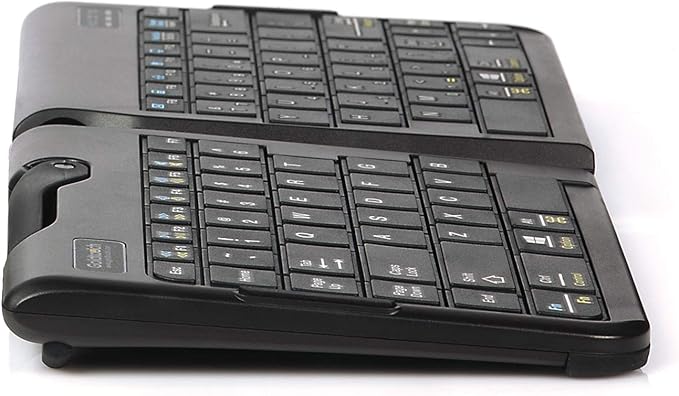 Goldtouch GTP-0044W Go!2 Bluetooth Wireless Mobile Keyboard, Portable Foldable Travel Keyboard Black