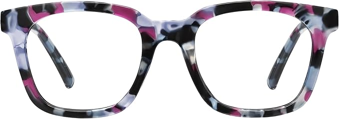Blue Light Blocking Glasses for Women Men,Oversize Fashion Squre Anti Eyestrain Glasses for Gaming/Reading/TV