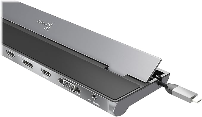 J5CREATE Station d’Acceuil USB-C™ Triple Affichage